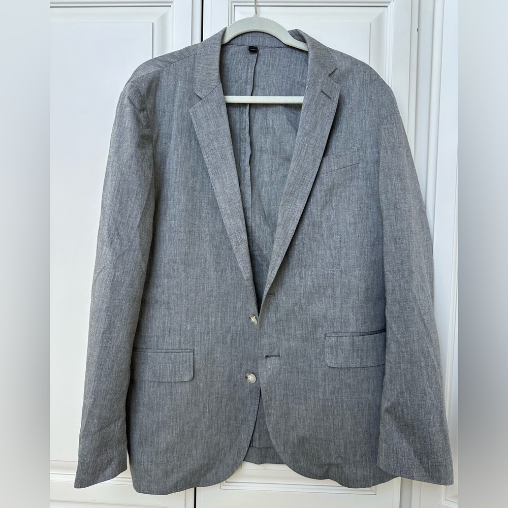 Men’s j crew somelos blazer gray size 41 R